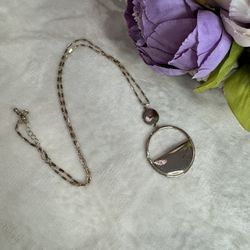 Boutique Long Gold Statement Necklace