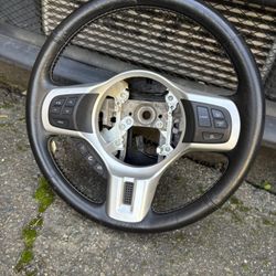 Evo X (GSR/MR) OEM Steering Wheel 