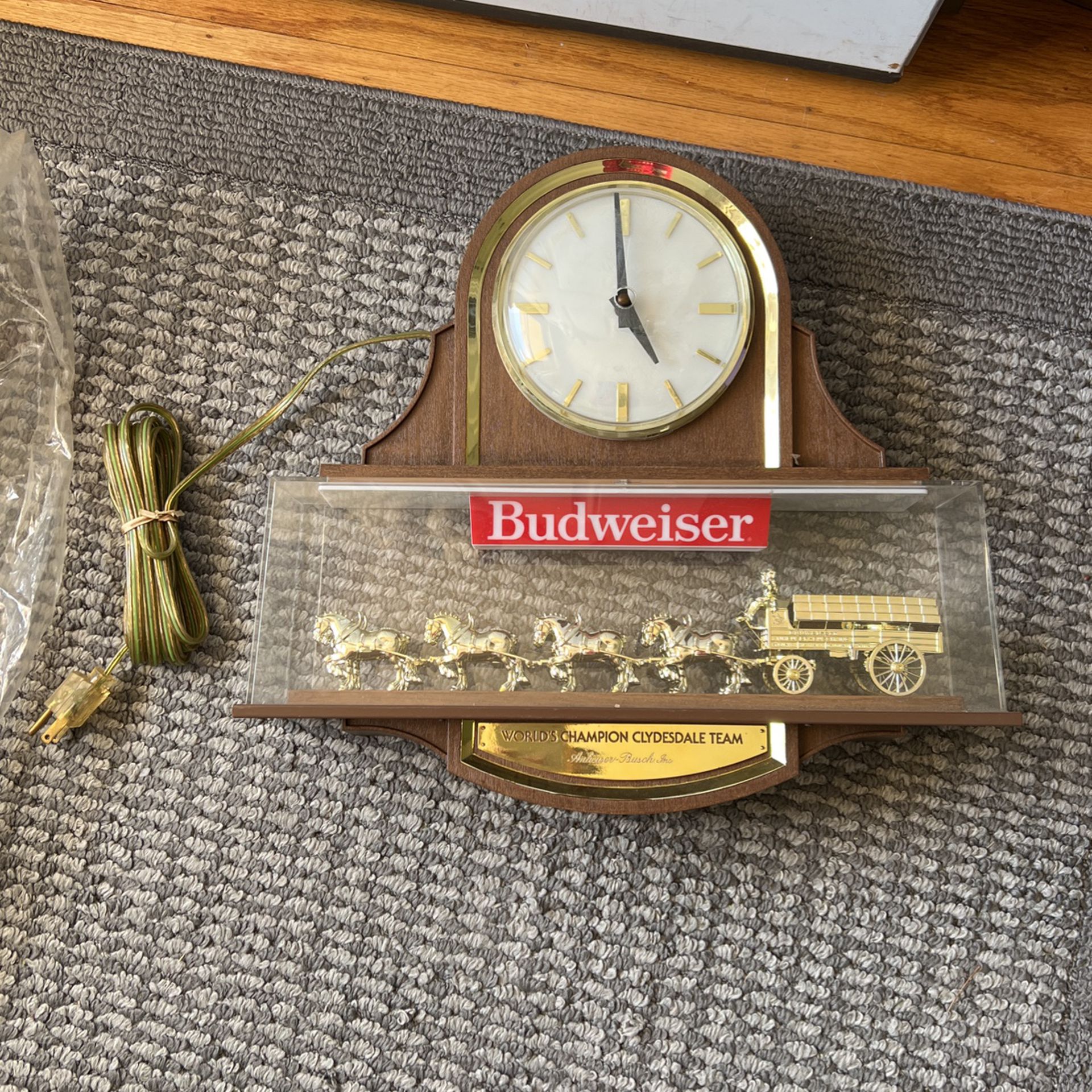 Budweiser Clock