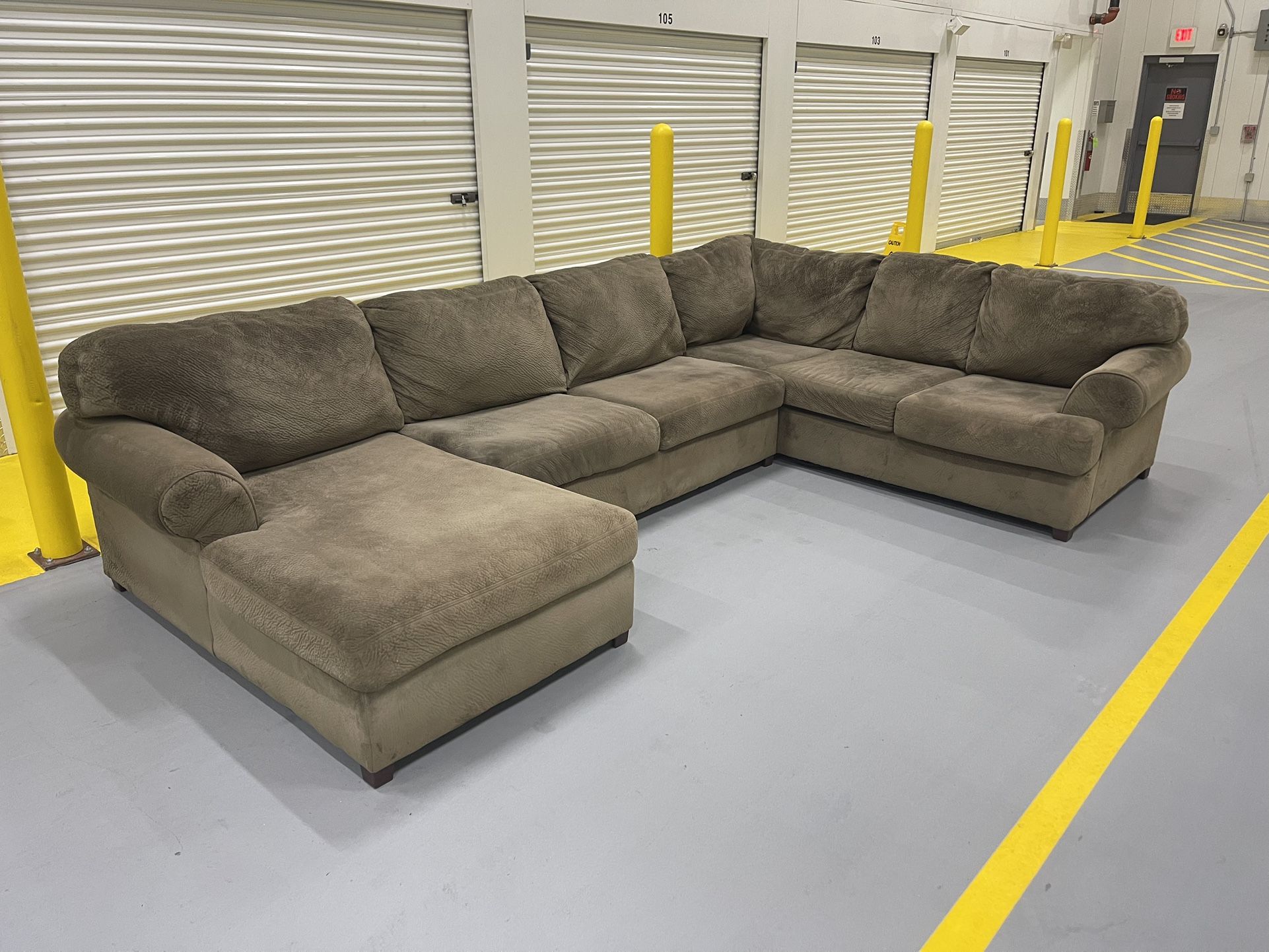 Brown Sectional Sofa