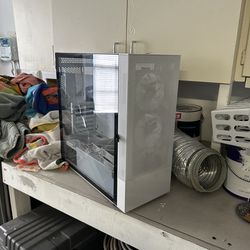 White ATX PC case
