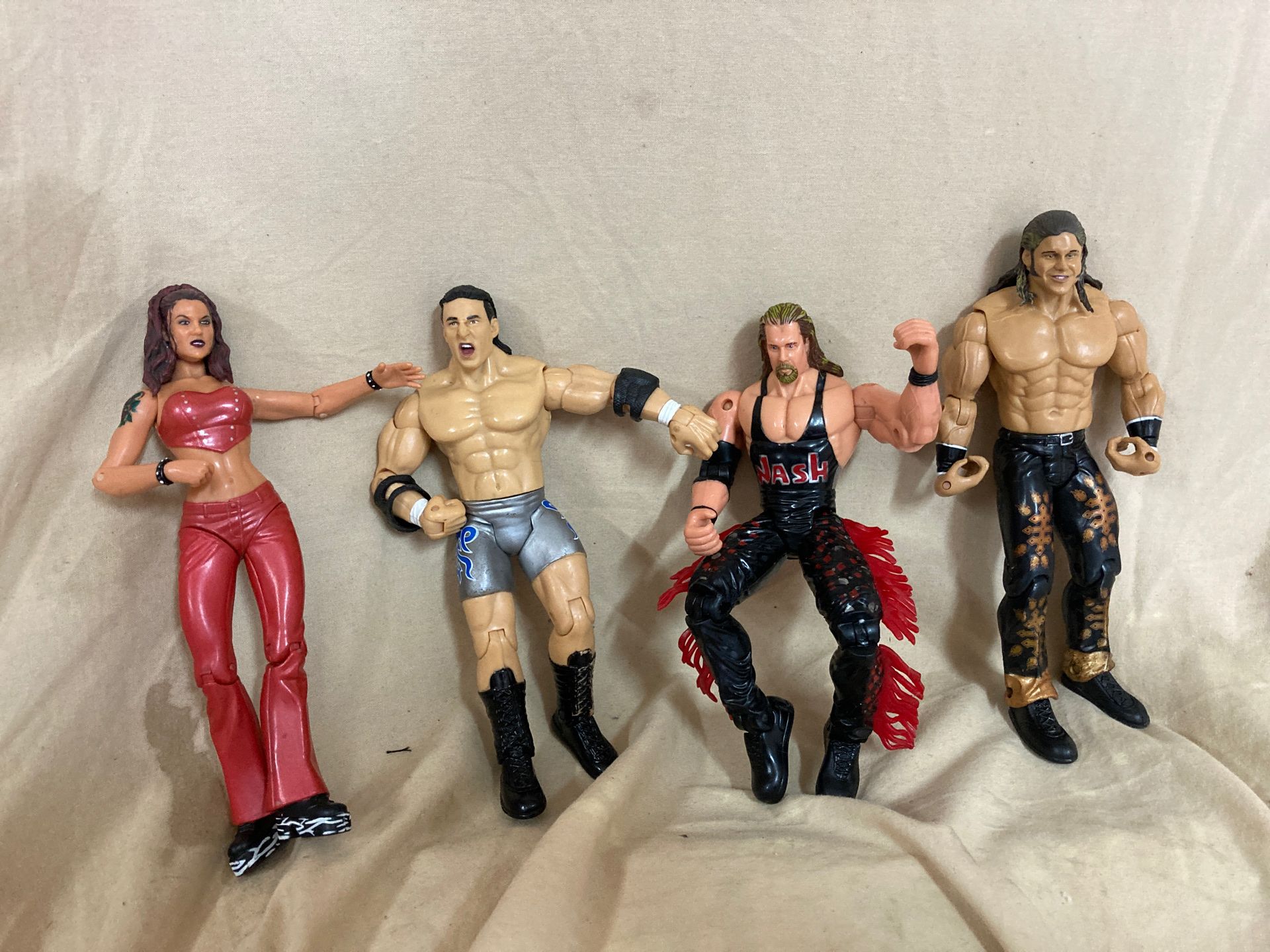 WWF action figures - all main wrestlers and some