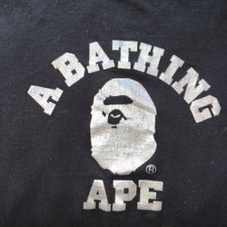 reflective bape tee