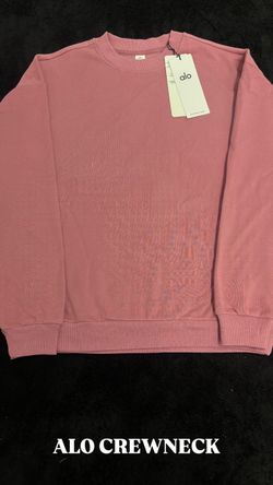Alo Yoga Crewneck Sweatshirt Pink