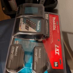 Makita BL1850BDC2 18V LXT® Lithium-Ion Battery and Rapid Optimum Charger Starter Pack (5.0Ah)
