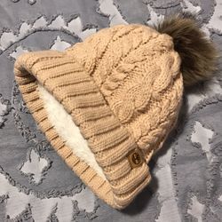 Timberland Pom Pom Winter Hat.   Size 0S.