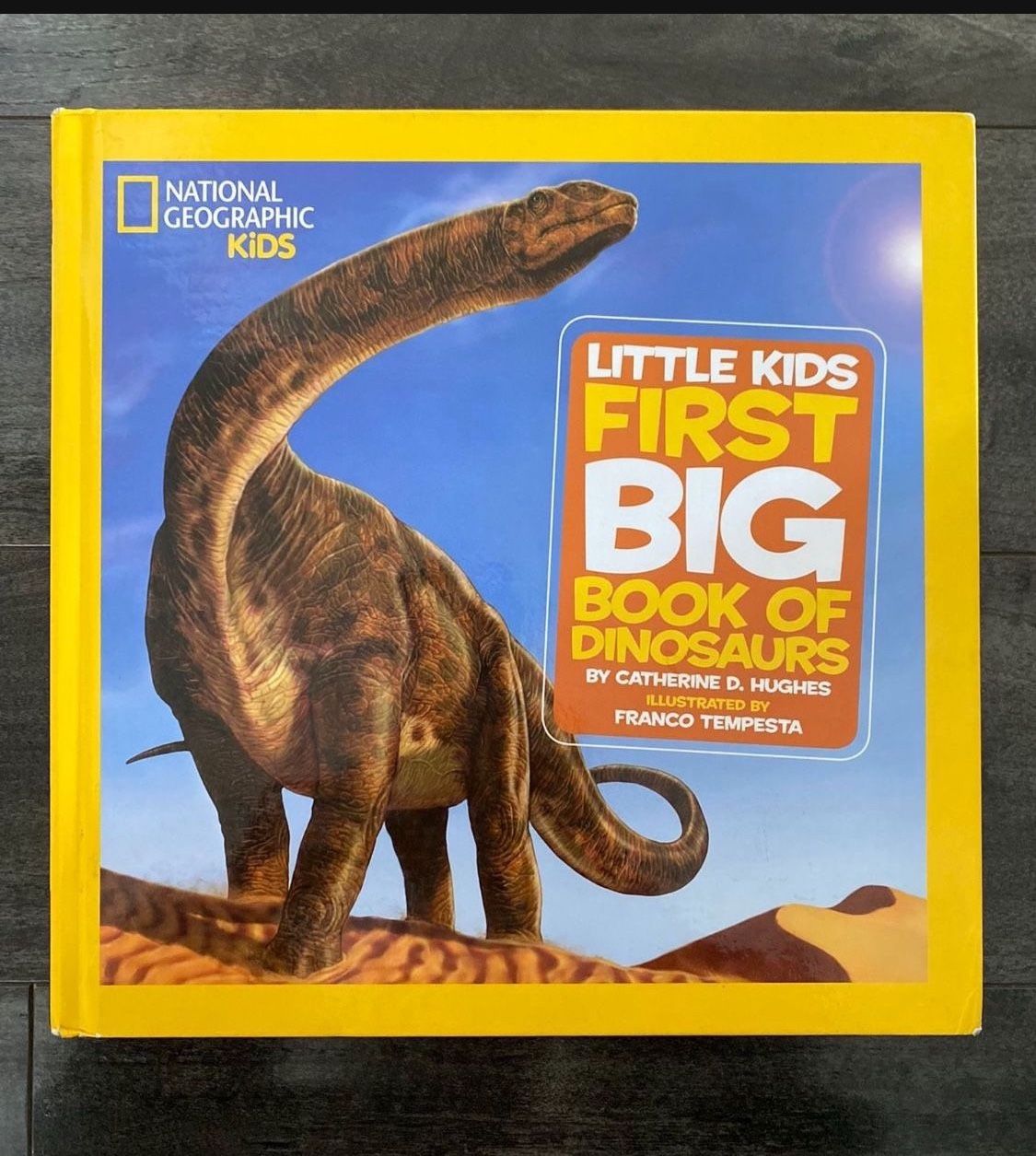 National Geographic Kids First Big Book Dinosaurs Hardback Book $10