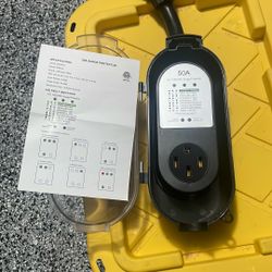 Qnine 50 AMP RV/TOY Hauler/Travel Trailer Surge Protector