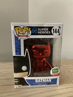 Red Chrome Batman Pop $25