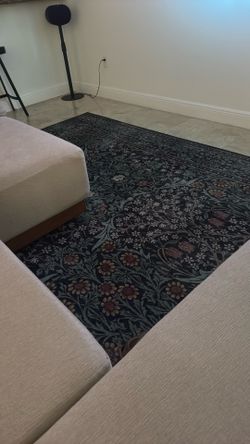 10x14 ruggable rug Blackthorn Forest Green