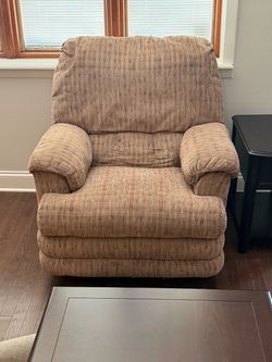 Oversized Fabric Recliner Chair