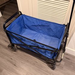 Foldable Heavy Duty Utility Wagon Cart