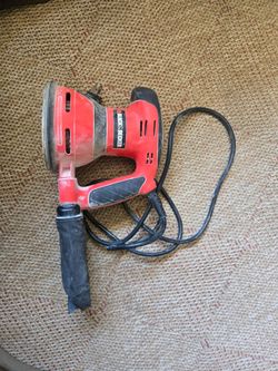 Black and decker orbital sander