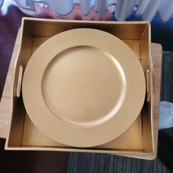 Gold Charger Plates