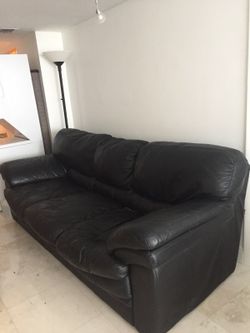 Italian Leather Sofa