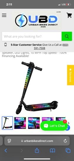 Electric Scooter Sonic Glow