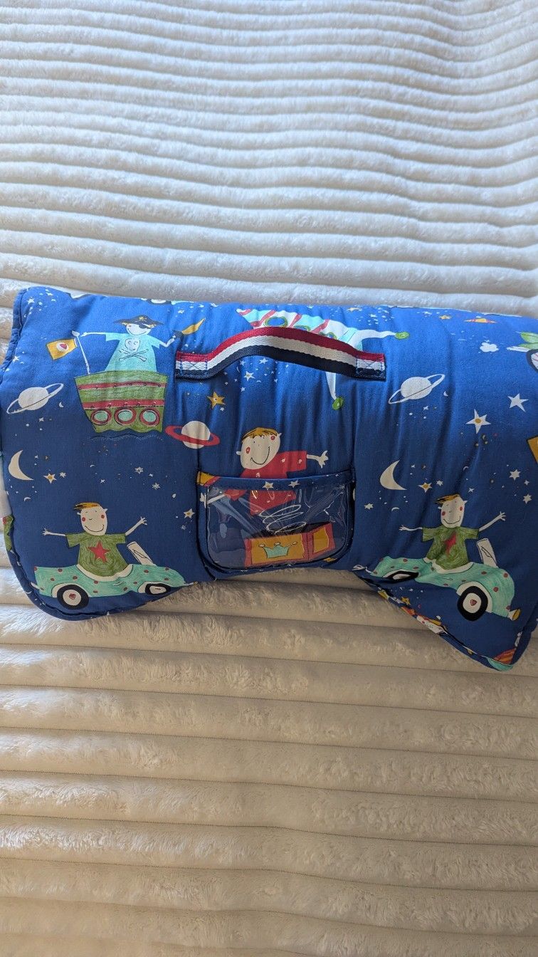 Nap Mat With Pillow And Blanket For Daycare Preschool 