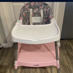 Even Flo Brand High Chair  2 In 1  
