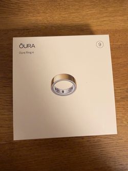 Oura Ring Gold Gen 4 size 9