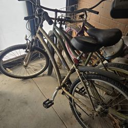 3 Woman's Bikes
