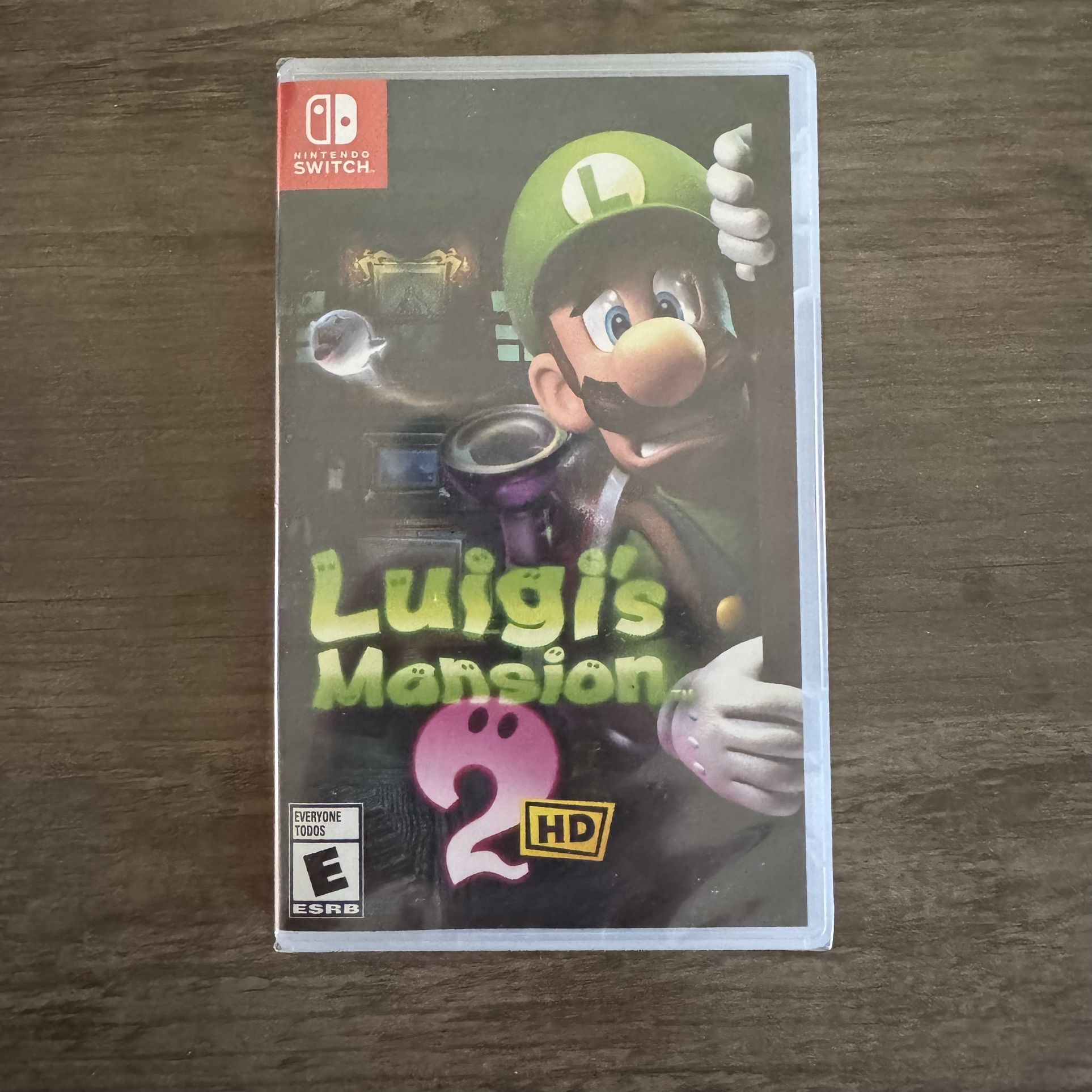 Sealed Luigi’s Mansion 2 HD Nintendo Switch