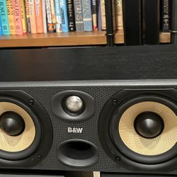 (1) B&W Dual 6.5” 🔈 100w Audiophile Center Ch Speaker