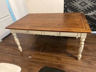 Farmhouse Table with matching bench