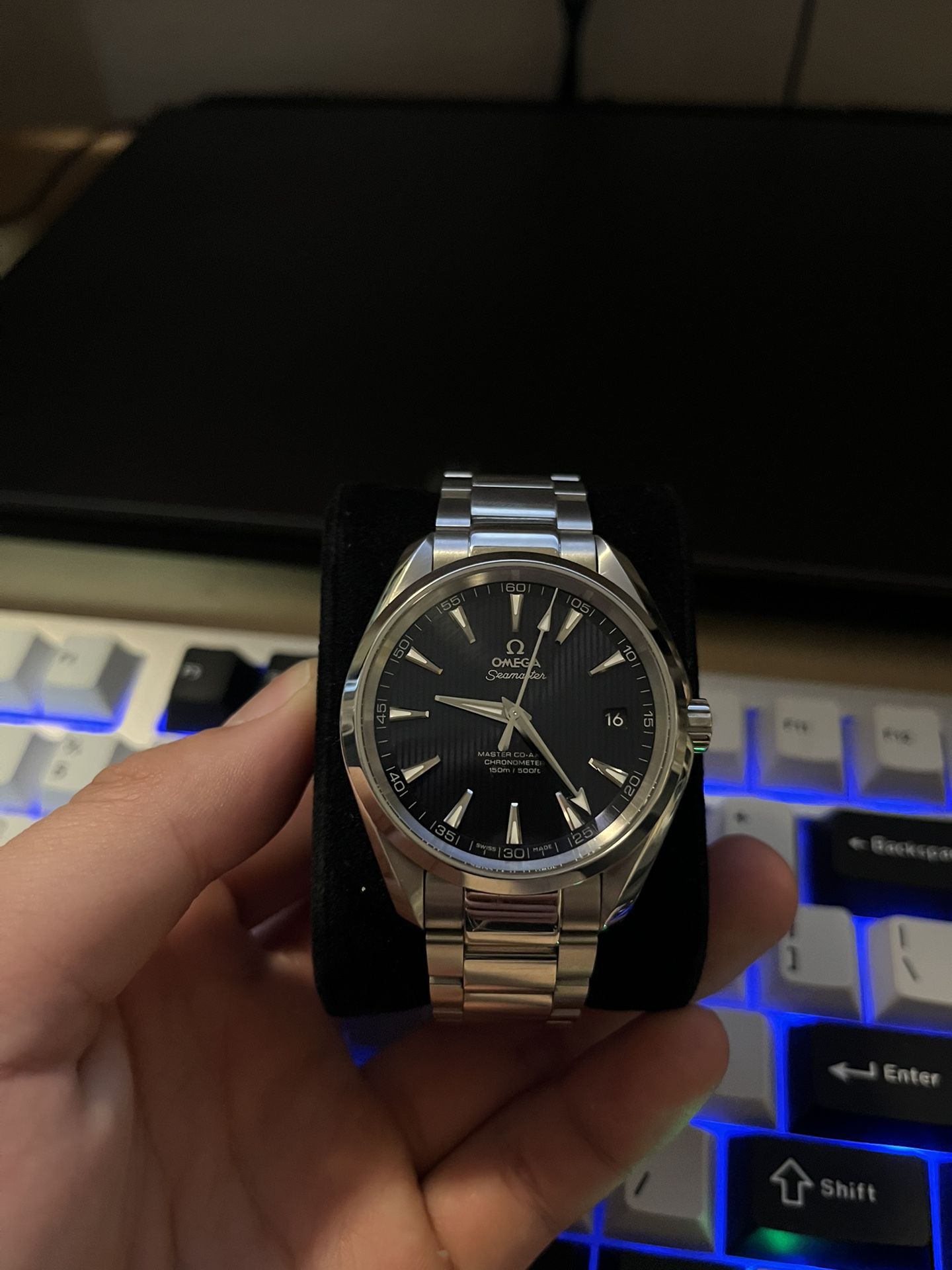 Omega Seamaster Aqua Terra Blue Watch 