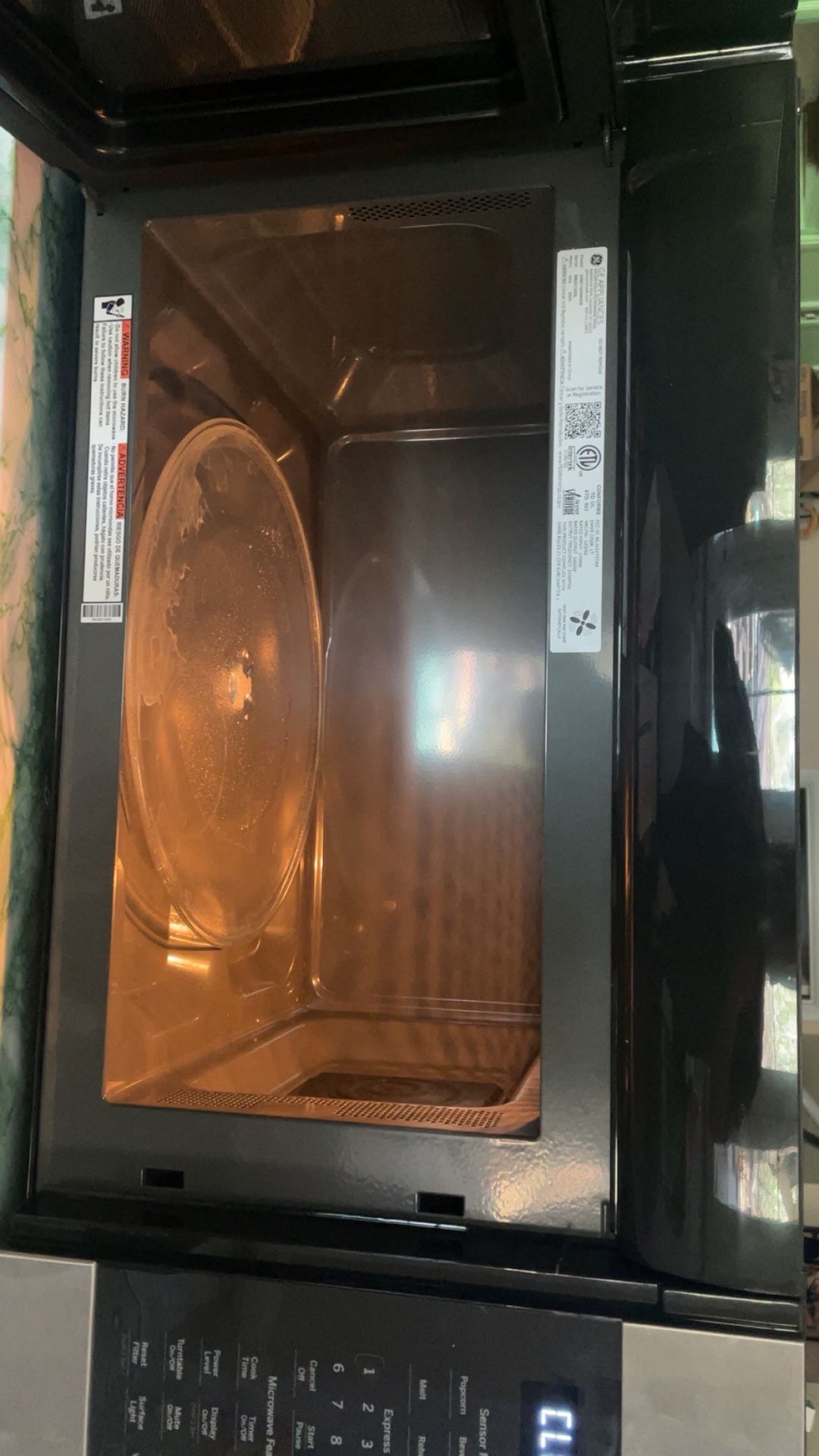 GE Series Over the Range Microwave