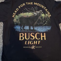 Vintage Styled Busch Light Tshirt
