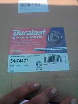 Vacuum brake booster for GMC 07-08 new