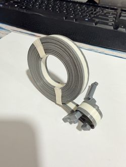 Pre-cut PP strapping with attached buckle, NO TOOL NEEDED