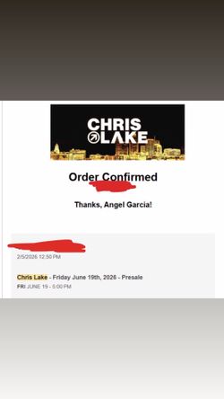 Chris Lake Friday GA Ticket