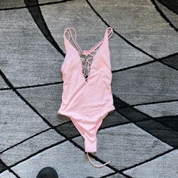 YMI pink bodysuit