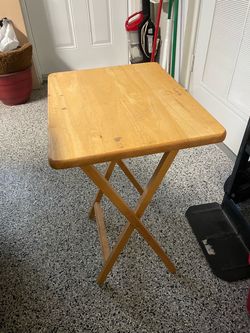 Wood Folding Tables - 4