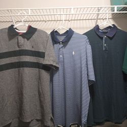 Polo Shirt Lot (Ralph Lauren, Hilfiger, True Religion, Etc.)