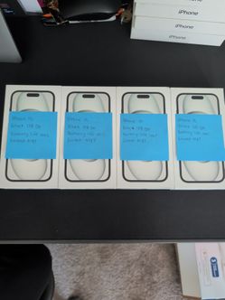 iPhone 15s Black 128GB ATT locked