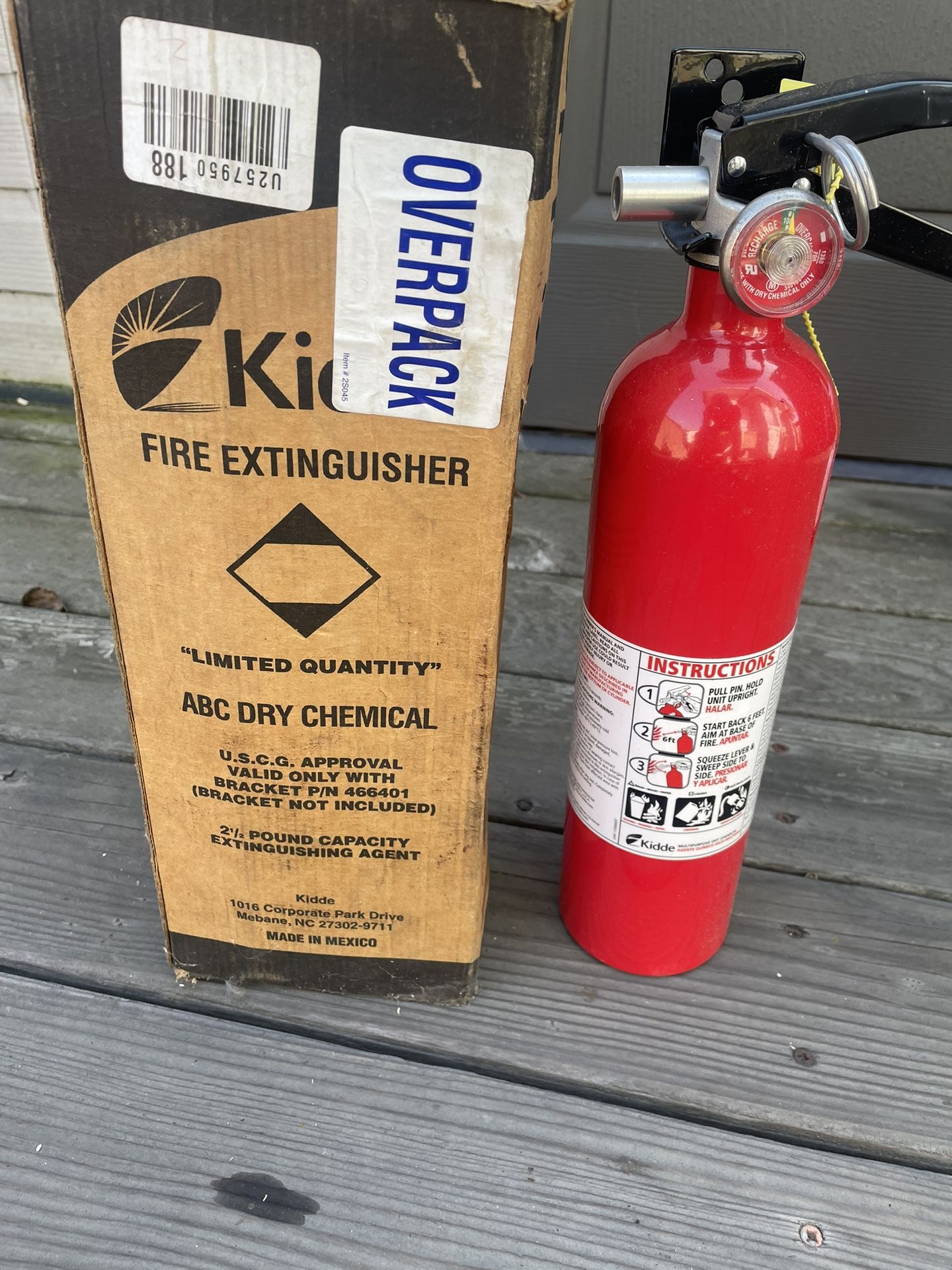 2.5 Lb Fire Extinguisher