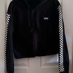 Vans Zip Up Sweater Hoodie