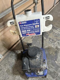 Gas pressure washer 1900 psi 20 GPM