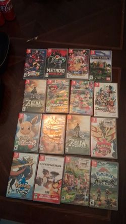 Big nintendo switch bundle (no console)