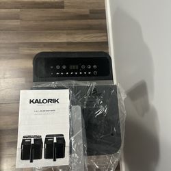 Kalorik 2 In 1 Air And Deep fryer