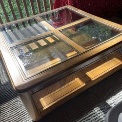 Coffee Table And 2 End Tables 