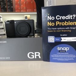 Ricoh GR IV Camera