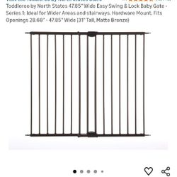 North States Easy Swing and Lock Gate