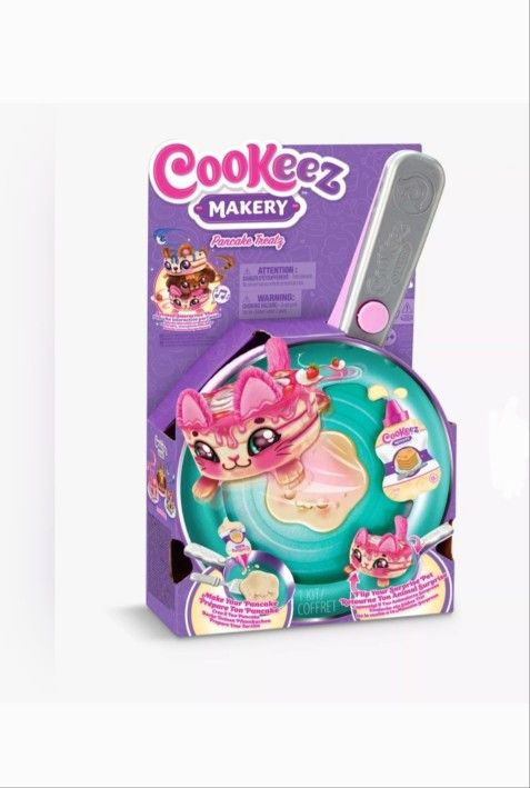 Cookeez Makery Pancake Treatz Scented Interactive Plush