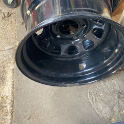 15x10 5.5 Steel Wheels