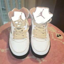 Nike Air Jordan 5 Retro Medium Soft Pink - Women's Size 7 - Great Condition