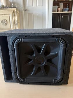 l7 15” sub woofer and kicker amp