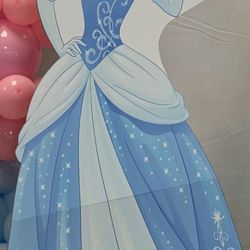 Cardboard People Cinderella Life Size Cardboard Cutout Standup - Disney Princess Friendship Adventures